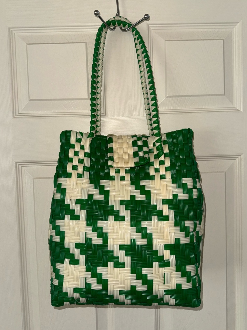 Plastic Woven Tote Bag